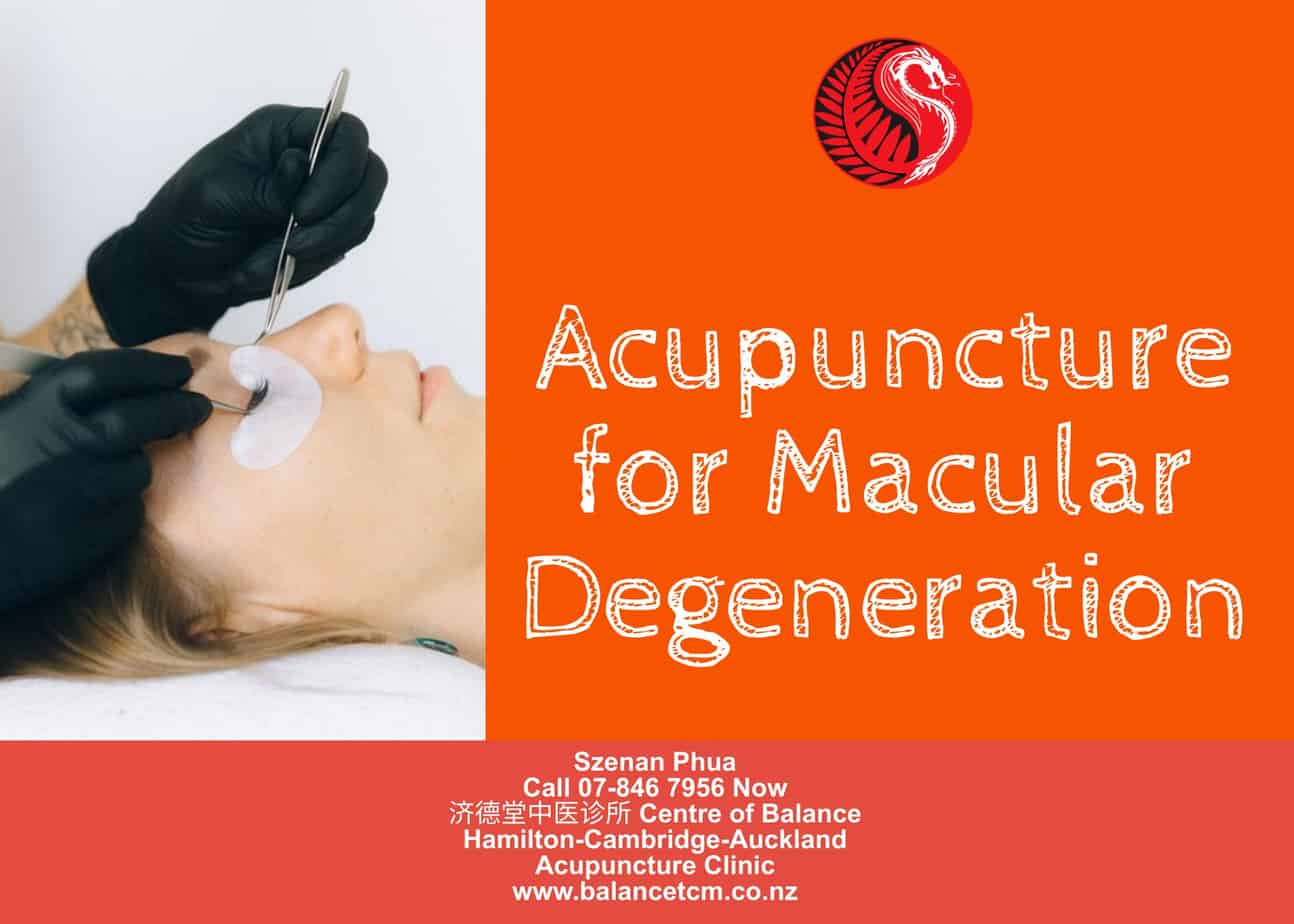 Acupuncture for Macular degeneration
