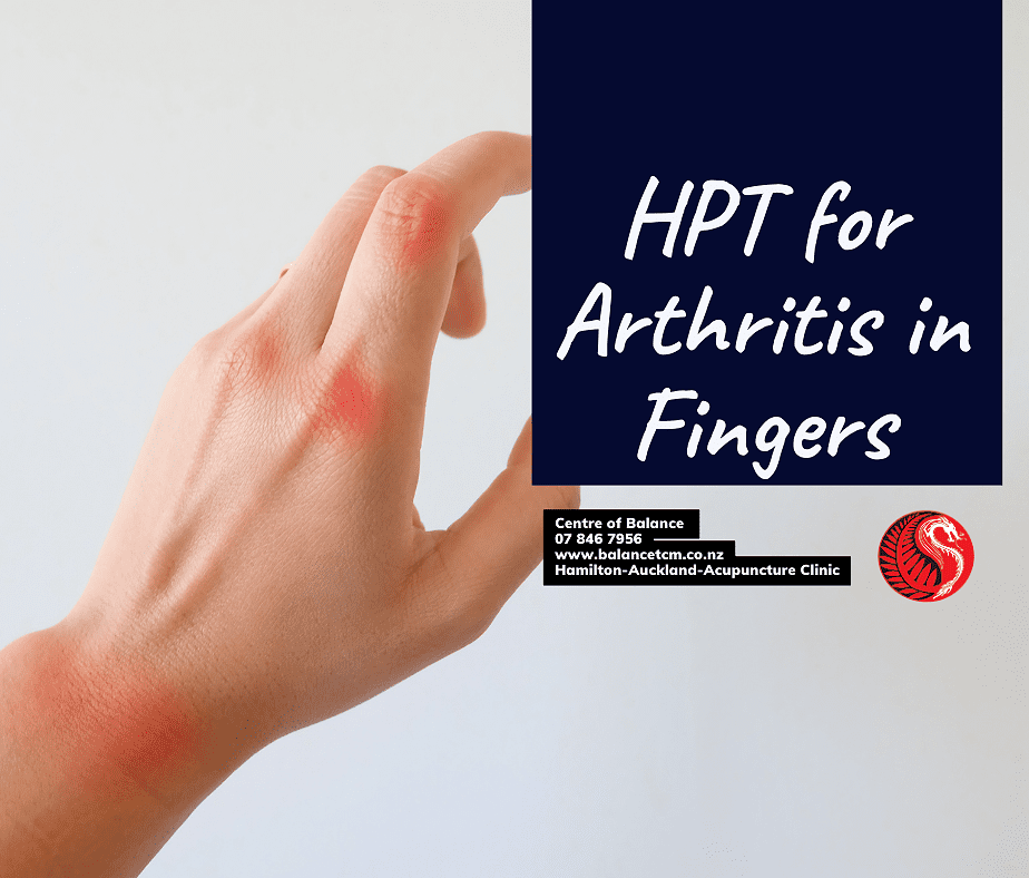 HPT for Arthritis in Fingers
