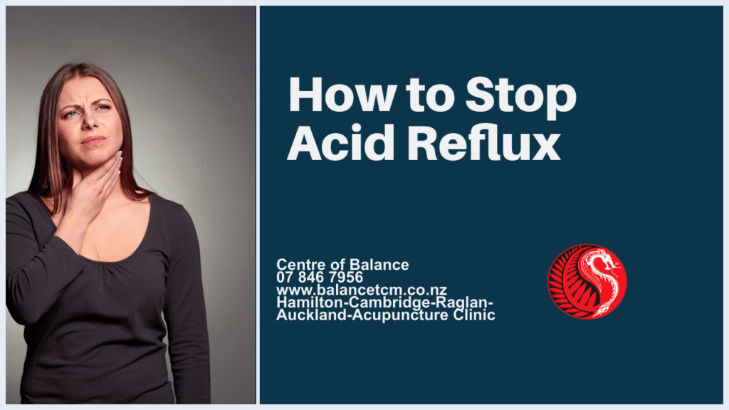 Tips for reducing Acid reflux