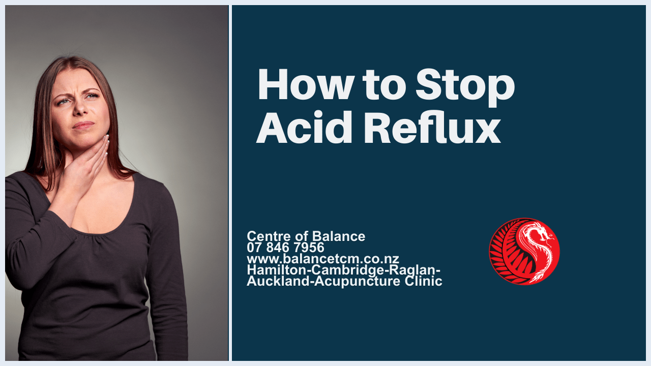 Tips for reducing Acid reflux