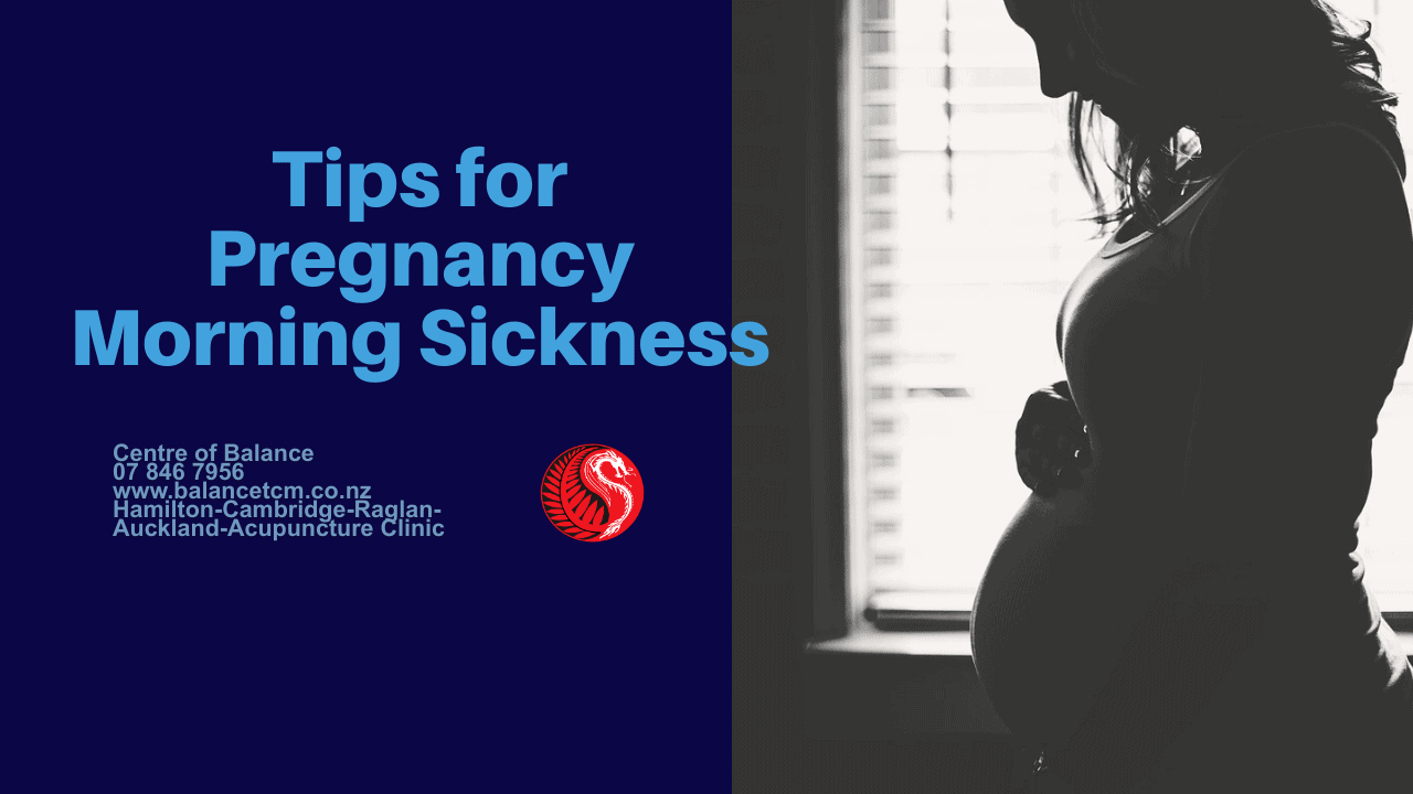 Acupressure for morning sickness