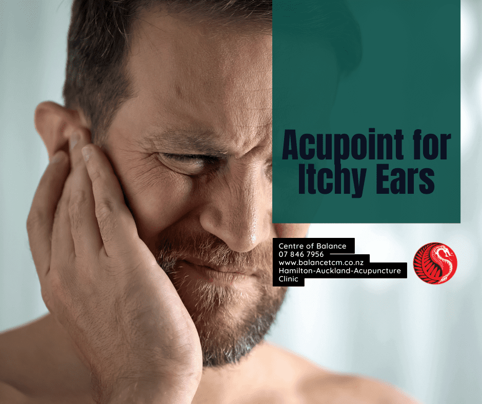 Acupoints for itchy ears