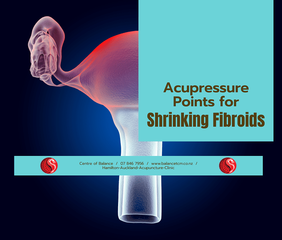 acupressure for shrinking fibroids