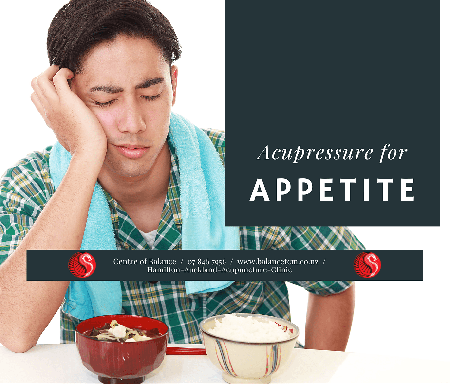 acupressure for appetite