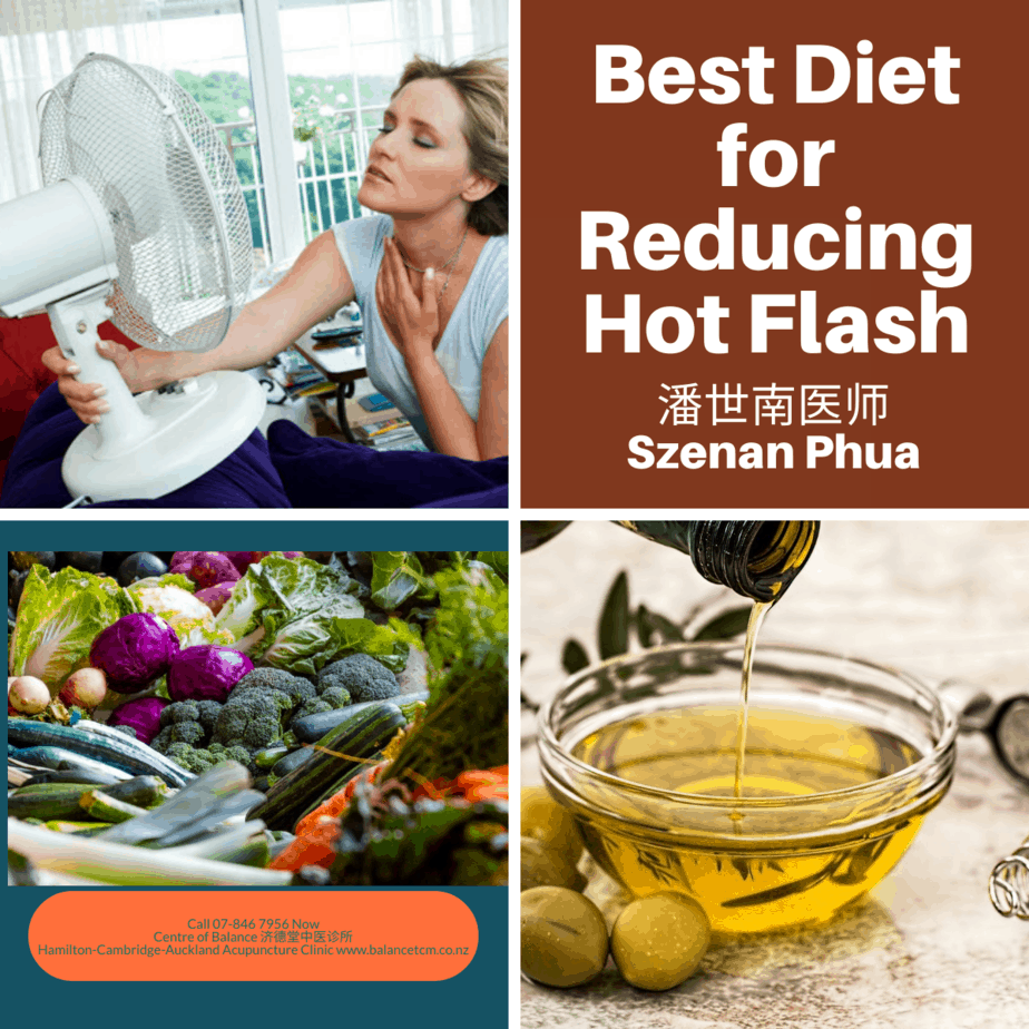 diet for reducing hot flashes