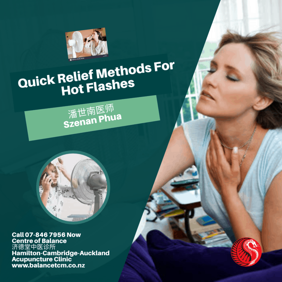 Quick Relief Methods for Hot Flashes