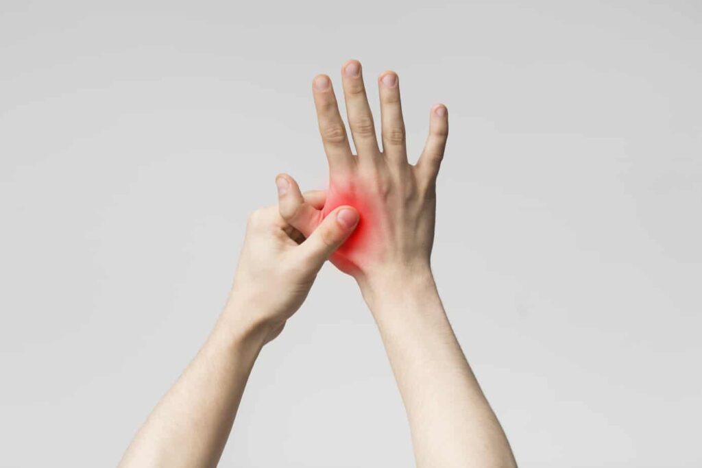 acupoints for first metacarpal joint pain