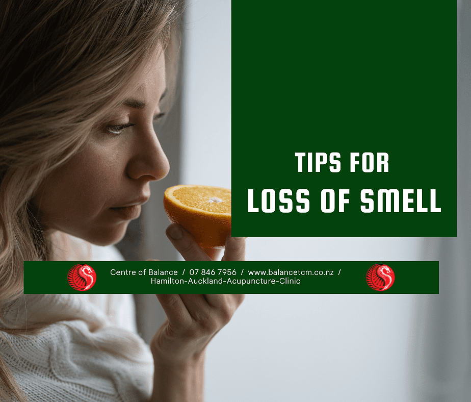 Tips for Loss of smell