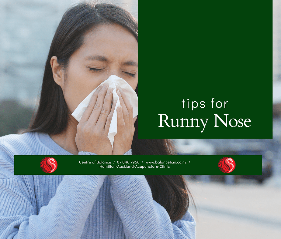 Tips for Runny Nose